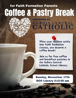 Coffee Break - Faith Formation Parents